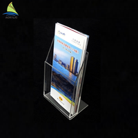 Support de brochure en acrylique personnalisé pour table, support de brochure, support de flyer, support de magazine, support de brochure en plexiglas