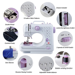 FHSM-505中国工厂价格袋装锯齿形家用缝纫机 - Product Image 3