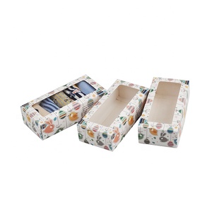 Boîte en papier d'<span class=keywords><strong>emballage</strong></span> pour vêtements et chaussettes, avec logo personnalisé, papier d'art de luxe, fente, lamination mate - Product Image 2