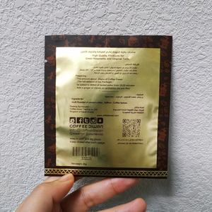 Custom Printed Gold Aluminum Foil Plastic <b>Instant</b> Coffee Packaging Sachet - Product Image 6