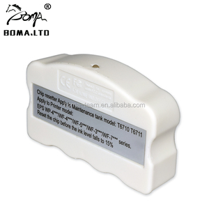 Réinitialisateur de puce T6711, réservoir de maintenance pour imprimantes <span class=keywords><strong>Epson</strong></span> <span class=keywords><strong>WF</strong></span>-7720 <span class=keywords><strong>WF</strong></span>-7715 <span class=keywords><strong>WF</strong></span>-7710 <span class=keywords><strong>WF</strong></span>-7210 7621 3640 <span class=keywords><strong>3620</strong></span> 3540 3530 3010 ET-16500 - Product Image 3