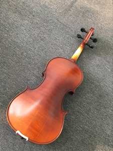 China Factory Sinomusik Precio al por mayor Barniz de pulverización de alta calidad Violín sólido Mate Rojo Marrón Instrumento de cuerda Etiqueta personalizada - Product Image 6