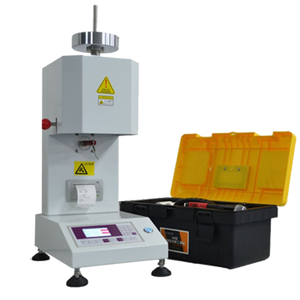 ISO 1133 ASTM D1238 Índice de flujo de fusión Instrumento de medición MFI Probador MFI Máquina de prueba de índice de flujo de fusión - Product Image 2