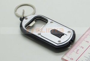 Ouvre-<span class=keywords><strong>bouteille</strong></span> <span class=keywords><strong>de</strong></span> bière 3 en 1 Lampe torche LED avec porte-clés - Product Image 3