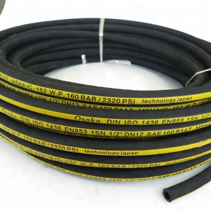 Resistente corrosión y aceite OEM de estilo de calidad EN854 2TE Manguera de <span class=keywords><strong>caucho</strong></span> de fibra de maquinaria de ingeniería - Product Image 4