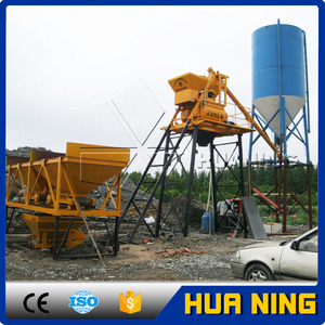 Pabrik <span class=keywords><strong>Batching</strong></span> Beton HZS25 Lini Produksi Mini Pompa Inti Motor Gearbox Bearing Performa Stabil - Product Image 4