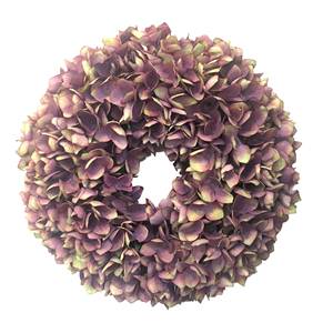 Bán Buôn Nhân Tạo Trang Trí Hoa Vòng Hoa Cưới Lụa Mùa Xuân Hoa <span class=keywords><strong>Hydrangea</strong></span> Vòng Hoa Chất Lượng Cao Hoa Wreatn - Product Image 3