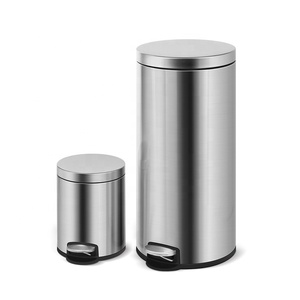 <strong>Promotional</strong> Powder Coating Recycled Round <strong>Trash</strong> Bin - Product Image 1
