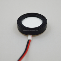 Elemento cerámico piezoeléctrico de 25 mm y 1.7 MHz, placa atomizadora ultrasónica