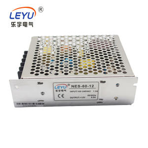 NES-60-12แหล่งจ่ายไฟ DC หม้อแปลงไฟฟ้าสำหรับ LED CE ROHS 60W 12V 5A 12A 4.5A 24V 51 - 100W - Product Image 4