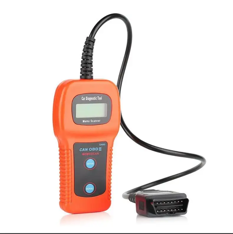 Professional U480 CAN OBD2 OBD II Car Diagnostic Scanner Engine Code Reader Tool Good Helper and Accurate test