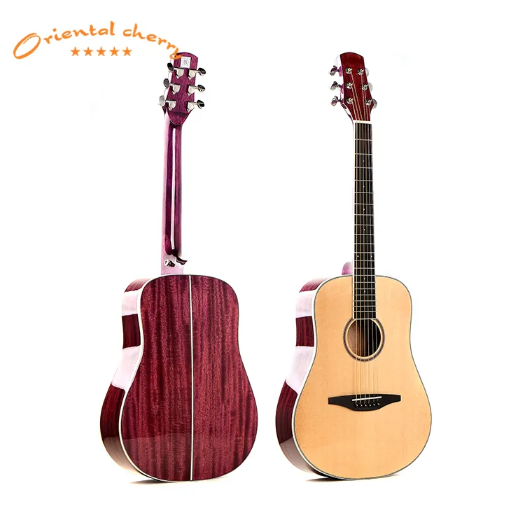 36インチソリッドアコースティックギター/アコースティックギター6弦スプルース工場卸売