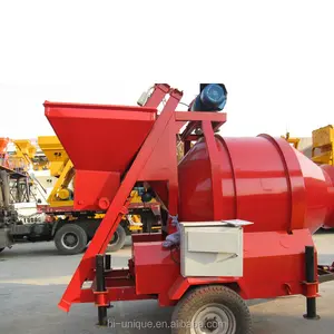 JZM500 Concrete mixer truck drum roller concrete cement mixer with self loading drum