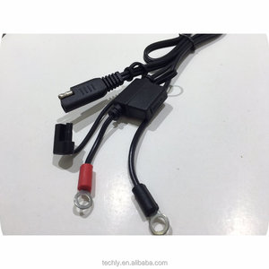 Divisor eléctrico más vendido 300V 105C con enchufe SAE 3A Cable de fuente de alimentación para adaptador de CC Conexión de enchufe - Product Image 2