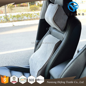 Car Lumbar Support Back <strong>Cushion</strong> and Car <strong>Neck</strong> Pillow Kit - Product Image 4