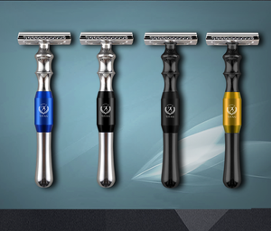 Бритва из нержавеющей стали с металлической ручкой - Product Image 2