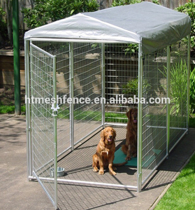Moderne 4M X 4M X 1.83M Hondenkennel En Dierenverblijf Ijzeren Dierenhekwerkbox Met Hardloopmetalen Stijl - Product Image 6