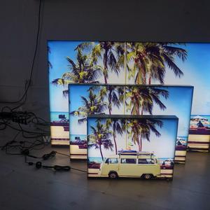 Khung nhôm dẫn điện thoại di động vải ánh sáng hộp Vải <span class=keywords><strong>led</strong></span> backlit ánh sáng hộp - Product Image 3