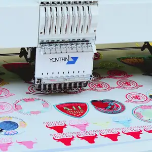 YXT606 NEW Commercial Computerized 4 in 1Mixed Heads Embroidery Machine with High Production with Ribbon device