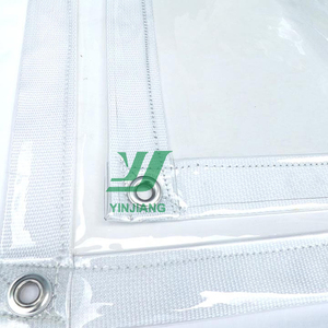 Chiaro Tarp Telone <span class=keywords><strong>IN</strong></span> <span class=keywords><strong>PVC</strong></span> <span class=keywords><strong>Trasparente</strong></span> per la Copertura - Product Image 2
