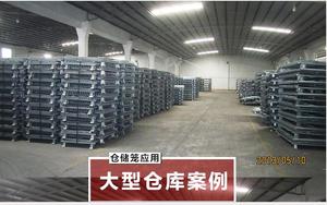 Quy mô an ninh mạ kẽm nhiệm vụ nặng nề dây lưới Pallet lồng nhiệm vụ nặng nề kệ lưu trữ kệ đơn vị lồng hiển thị - Product Image 5