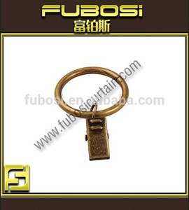 Fenêtre rideau décoratif <span class=keywords><strong>en</strong></span> métal bagues, <span class=keywords><strong>silence</strong></span>, anneau de rideau clip - Product Image 1