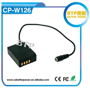 用于富士 AC-9V 的数码相机直流耦合器 CP-W126, 用于富士电池 NP-W126 FinePix X-Pro 1 的数字相机直流耦合器 CP-W126