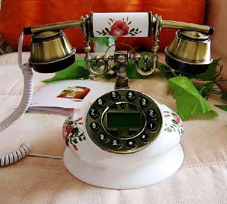 ホットセール! 安いアンティークウッド連絡先番号自宅の電話ホテルのための昔ながらの木製コード付き電話Loweslowes自宅の電話