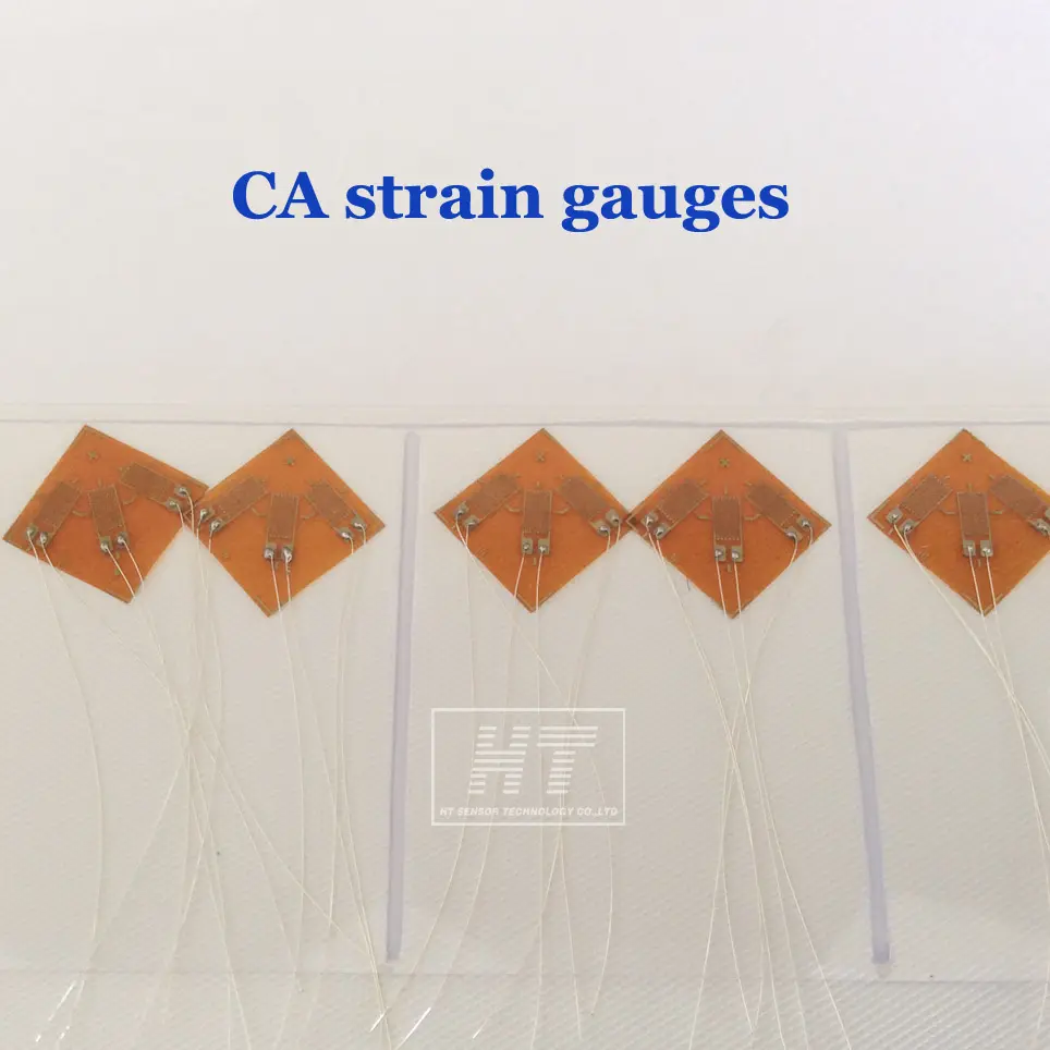 CA rosetta strain gauge per lo stress di analisi