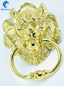 Bout de porte de Lion en or poli, 50 pièces, vente en gros d'usine - Product Image 2