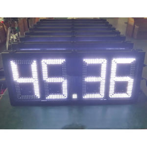 Светодиодный знак АЗС/цена АЗС светодиодная табличка Беспроводная цифра цена газа знак - Product Image 2