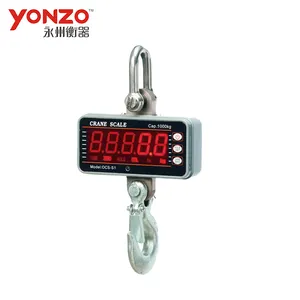 digital crane spring scale 1 ton hanging weight scales