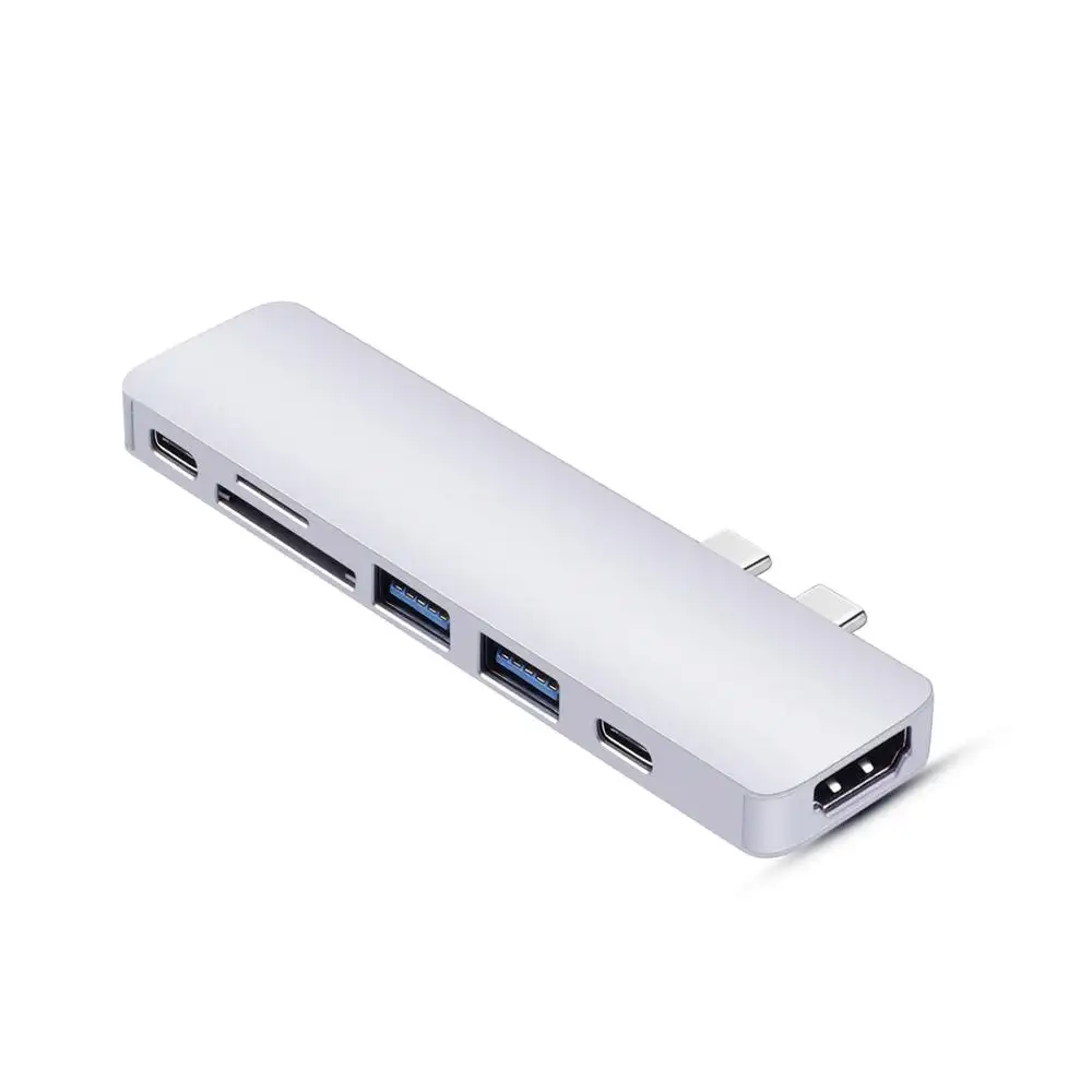 Vmade — HUB 7 ports USB 3.0x2, avec lecteur de carte SD/TF HD MI PD, Station d'accueil Thunderbolt 3