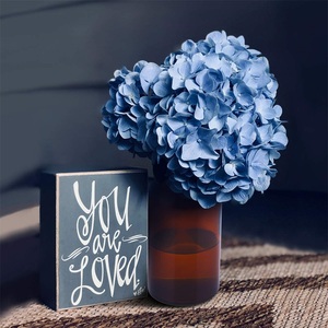 Décoration d'intérieur, <span class=keywords><strong>vase</strong></span> en verre ambré <span class=keywords><strong>rond</strong></span> de 65 ml, <span class=keywords><strong>vase</strong></span> en verre ambré vintage pas cher pour fleurs séchées - Product Image 6