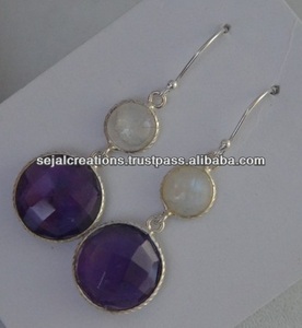 Boucles d'oreilles en argent sterling de haute qualité pour cadeaux et fêtes - Product Image 1