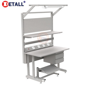 Detall - Table de <span class=keywords><strong>technicien</strong></span> <span class=keywords><strong>informatique</strong></span>, établis à hauteur réglable - Product Image 4