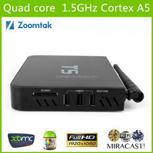 Zoomtak T5 Amlogic S805 1 G RAM 8 G Flash bluetooth4.0 android tv box hd sexo con webcam video - Product Image 4