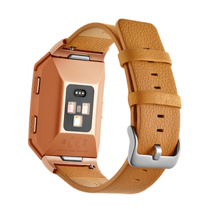 Remplacement Accessoires Sangles Pour <span class=keywords><strong>Fitbit</strong></span> <span class=keywords><strong>Bracelet</strong></span>, En <span class=keywords><strong>Cuir</strong></span> Montre-<span class=keywords><strong>Bracelet</strong></span> Bandes Pour <span class=keywords><strong>Fitbit</strong></span> Ionique <span class=keywords><strong>Bracelet</strong></span> En <span class=keywords><strong>Cuir</strong></span> - Product Image 5