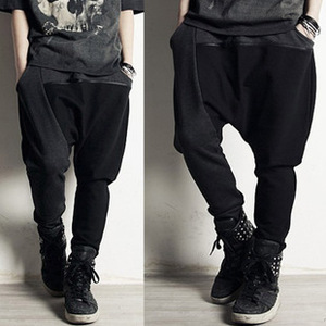 Manera de los hombres coreanos <span class=keywords><strong>pantalones</strong></span> <span class=keywords><strong>Haren</strong></span> Pasarela <span class=keywords><strong>pantalones</strong></span> <span class=keywords><strong>pantalones</strong></span> deportivos al por mayor - Product Image 6
