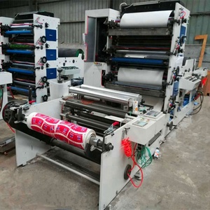 Tốc độ cao giấy cốc bốn màu <span class=keywords><strong>flexo</strong></span> màu in ấn báo chí máy giá - Product Image 3