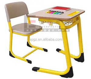 Pakistan étude chaises Tables meubles en bois école étudiant chaise de bureau enfants meubles école bureau chaise ensemble