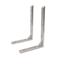 Support mural en acier inoxydable de 6 8 10 12 14 16 18 20 22 pouces