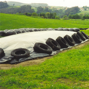 Couverture de <span class=keywords><strong>silo</strong></span> blanc/noir, couverture de bunker pour ensilage de maïs, <span class=keywords><strong>film</strong></span> plastique 5mil 6mil - Product Image 5