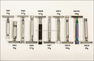 Reusable Metal Safety Razor Double <b>Edge</b> for Men Women Fits All Double <b>Edge</b> Blades, Barber Razor - Product Image 4