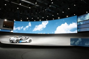 Android OLED TV Wallpaper Máy Quảng Cáo <span class=keywords><strong>Wifi</strong></span> Mạng Kỹ Thuật Số Biển Double Side Oled Hiển Thị - Product Image 5