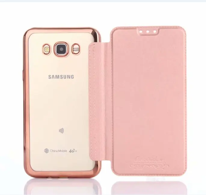 Samsung S8 S9Case Ince Kitap PU Deri Silikon Flip Kapak Için Galaxy Not 8 9 Durumda Cüzdan kart tutucu telefon Tam Kapak