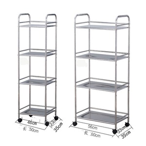 Nieuwe 3 <span class=keywords><strong>Tier</strong></span> Roestvrijstalen Keuken Eetkamer <span class=keywords><strong>Trolley</strong></span> Serveerwagen - Product Image 2
