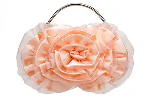 roses en satin de soie sac de soirée designer authentique sac à main en gros