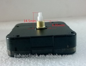 paso de cuarzo estándar movimiento del reloj reloj de la máquina para reloj de pared con el color té - Product Image 2