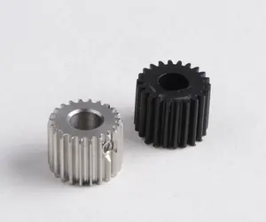 모조리 기어 3d-압출기 기어 22 치아 계수 0.5 ABS 플라스틱 스테인레스 스틸 기어 3D 프린터 액세서리
